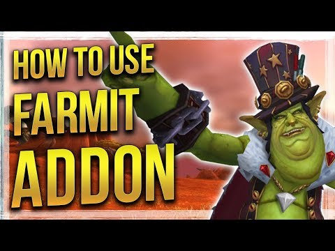 WoW: How to Use & Setup Farmit - Addon Guide