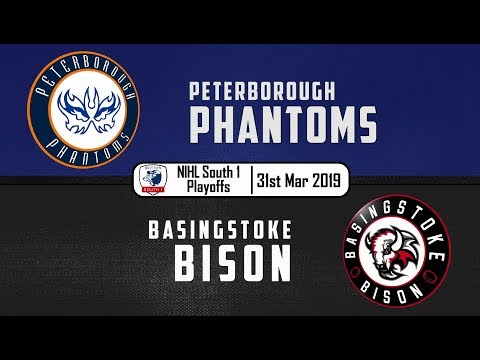 Highlights: Phantoms vs Basingstoke Bison 31/03/19 - South 1 Playoff Semi-Final