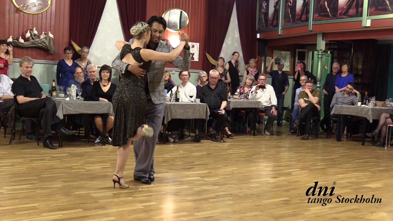 Sara Westin and Juan Pablo Canavire, show in Härnösand 1/4