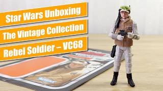 Rebel Soldier (Echo Base Battle Gear) VC68 3.75" Figure - Star Wars TVC Unboxing