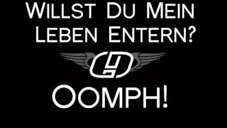 Oomph! - Willst Du Mein Leben Entern? Lyrics with English Translation
