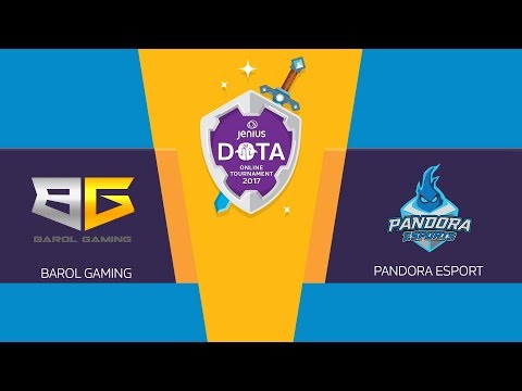 Jenius DOTA 2: Pandora Esports vs Barol Gaming - Online Tournament 2017 - Playoff day 3