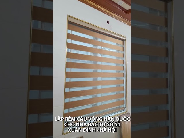 Lắp đặt rèm cầu vồng Hàn Quốc - Rem Smarthome - 0878.245.425