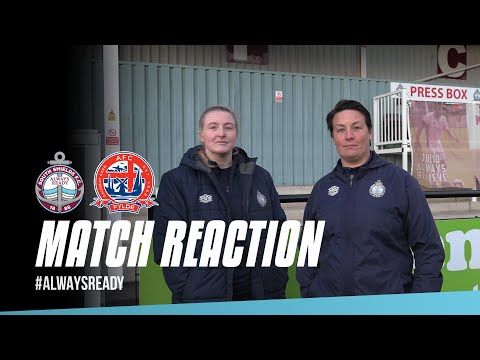 💬 SSFC Women Co-Head Coaches speak following AFC Fylde defeat