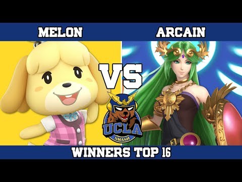 UCLA Scrub Mountain Fall 2019 Winners Top 16 - Melon (Isabelle) vs Arcain (Palutena)