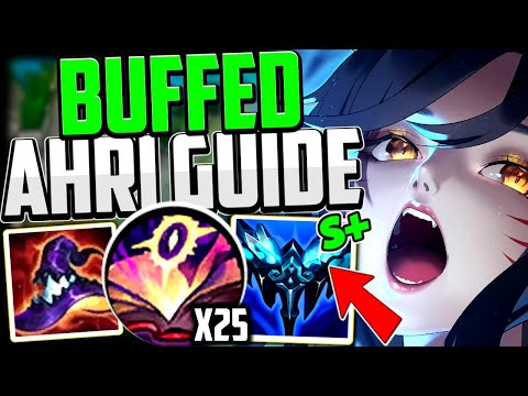 AHRI WAS ALREADY #1 NOW SHE'S EVEN BETTER! | How to Play Ahri & CARRY for Beginners Season 13