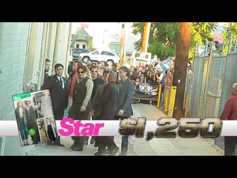 Benedict Cumberbatch leaves Jimmy Kimmel Live @Cumberbitches