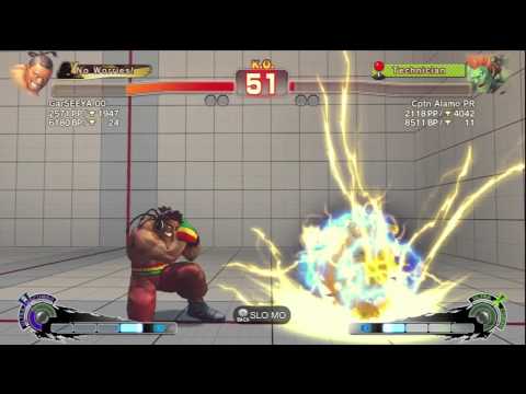 GarSEEYA 00 (Deejay) vs: Cptn Alamo PR (Blanka) - SSF4:AE TRUE HD High Ranked Matches.