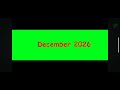 Starfall Calendar December 2026