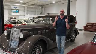 Selling Saturday 1936 Packard 1404 Super Eight Phaeton - Auburn Auction starts TODAY