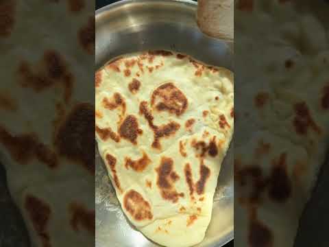 2 Ingredient Naan (250g self raising flour and 250g Greek yoghurt) #easyrecipe #quickrecipe #naan