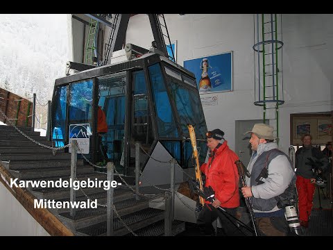 Karwendelgebirge über Mittenwald