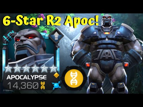 New 6-Star Rank 2 Apocalypse! Insane Gameplay! Variant 6 DD Boss! - Marvel Contest of Champions