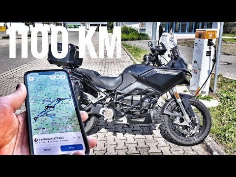 1100 km in Zero DSR/X - Long Distance and Autonomy Test #zeromotorcycle #zerodsrx