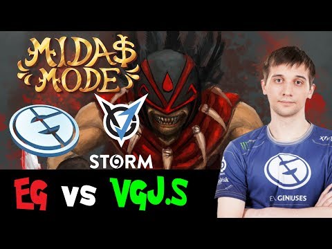 EG All Random Team LUL - Evil Geniuses vs VGJ.Storm Game 1 - Midas Mode Dota 2