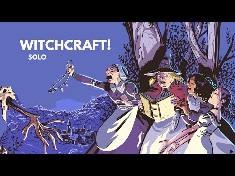 Witchcraft! | How to Play Solo | Board Game Tutorial and Playthrough