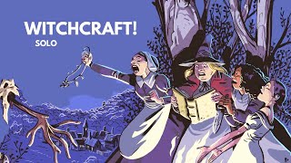 Witchcraft! | How to Play Solo | Board Game Tutorial and Playthrough