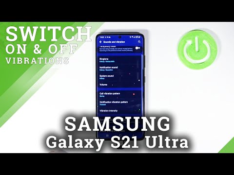 How to Change Vibration Pattern in Samsung Galaxy S21 Ultra – Locate Vibrations Settings
