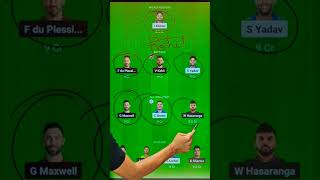 MI vs RCB Dream11 Prediction Today Match | dream 11 team of today match | today dream11 team