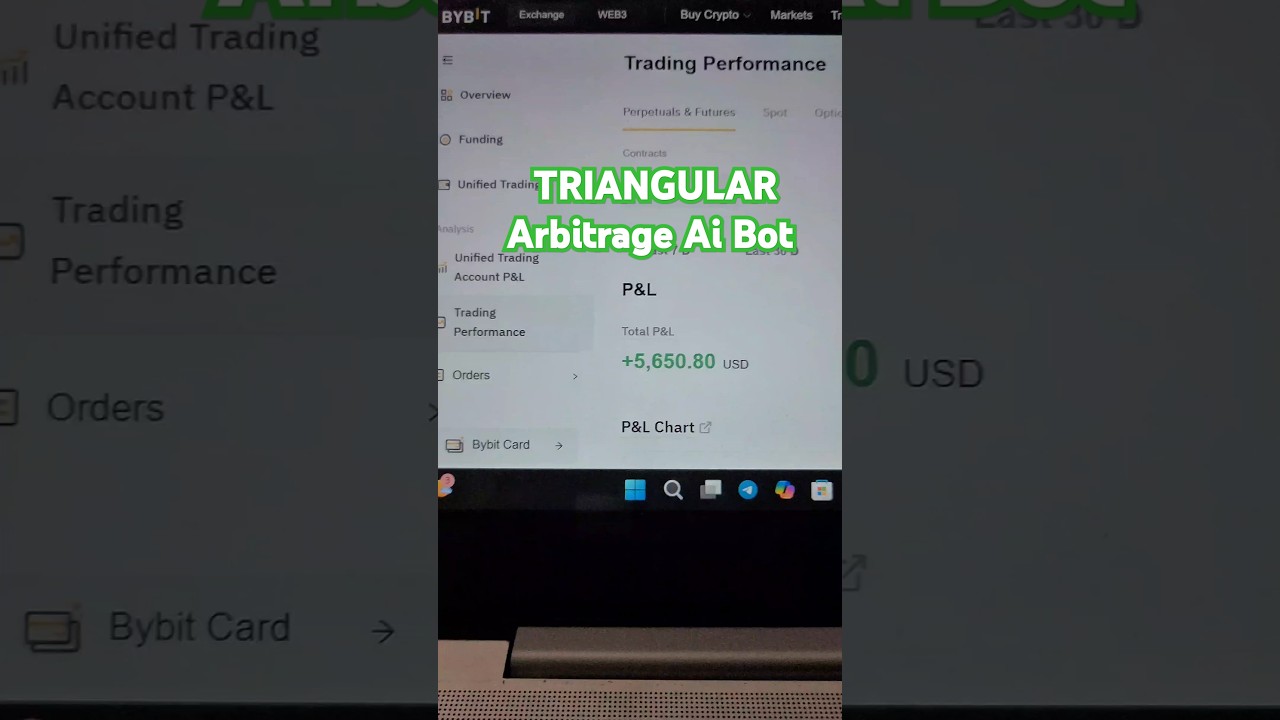 Triangular Arbitrage Bot Explained in 60 Seconds!”#trading