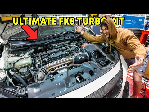 The ULTIMATE Turbo Set up For FK8 Civic Type R | PRL P700, Inlet, & Intake