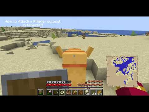 How to Attack Pillager Outpost and get the Treasure