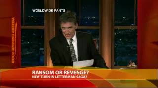 Letterman Extortion: Ransom or Revenge?
