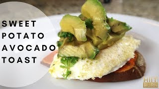 Sweet Potato Avocado Toast with Egg
