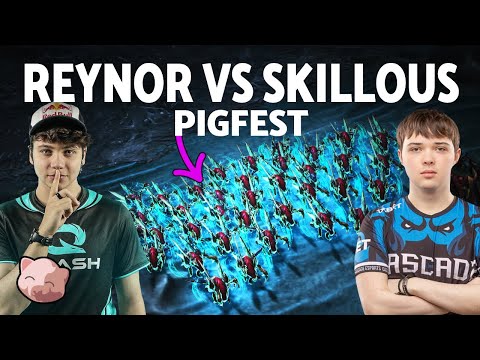Reynor's Crazy Zerg Headbutts vs Skillous | PiGFest Group A (Bo3 ZvP) - StarCraft 2
