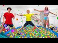 I Built A Trampoline Park In My House