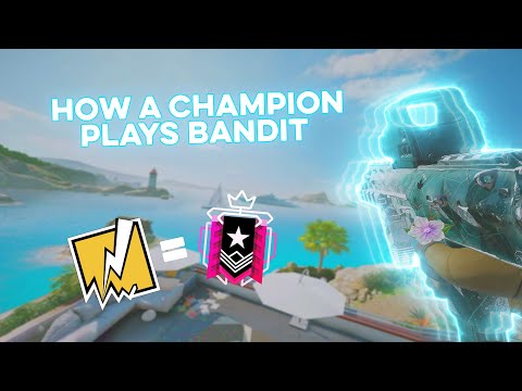 How A CHAMPION PLAYS BANDIT Ranked Highlights - Rainbow Six Siege