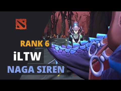 iLTW (Rank 6) plays Naga Siren Dota 2 Full Game