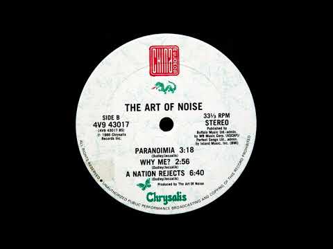 The Art Of Noise With Max Headroom - Paranoimia - Why Me? (US 12”) (1986)