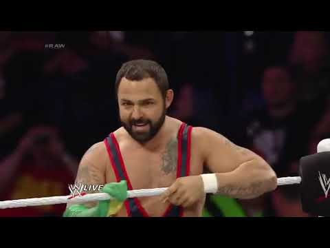 Emma & Santino Marella vs. Summer Rae & Fandango - Mixed Tag Team Match: Raw, Apr. 7, 2014