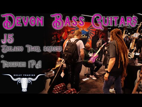 Devon Bass Guitars J5: Delano Times Square + Trickfish IPA