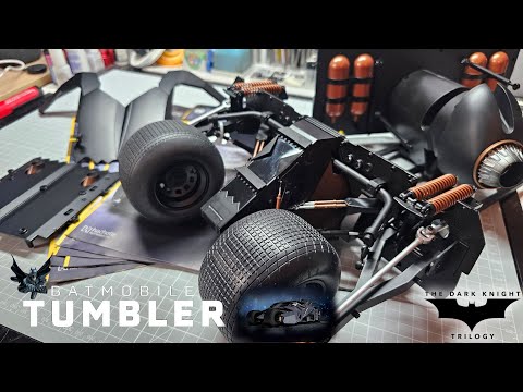 Build the 1:8 Scale Batmobile Tumbler from Hachette Partworks - Part 53-58