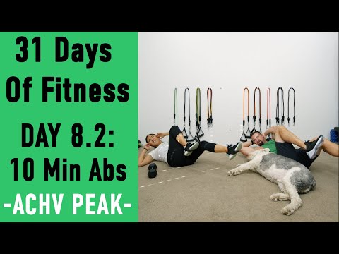 31DoF Day 8.2 - 10 Minute Abs #9 - Oblique Focus