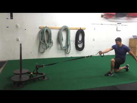 Reverse Lunge to Row