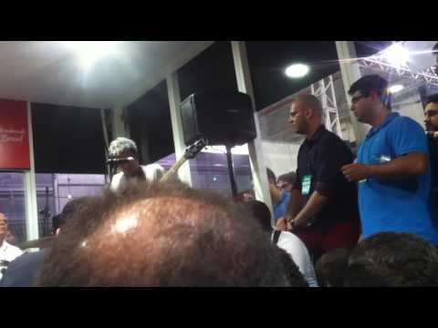 Arthur Mia Solo no estande da Tagima Expomusic 2016