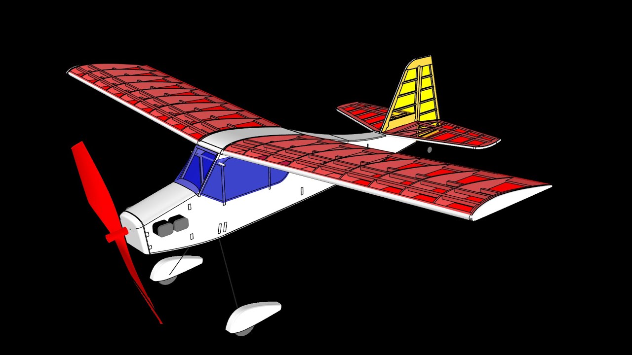 Lietadlo Start 650 pohon gumou