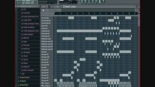 FL Studio 9 HIPHOP/DANCE BEAT BANGER- LUNCHBOX CONVULSION