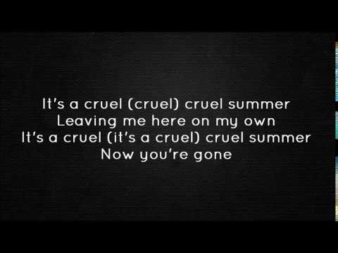 Bananarama - Cruel Summer (Lyrics)