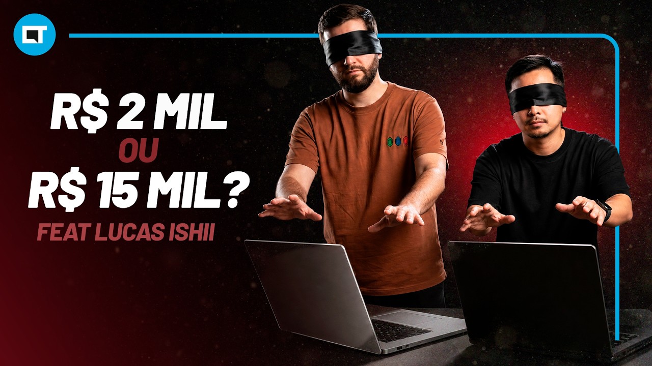 Adivinhe qual o Notebook sem olhar! Feat Lucas Ishii