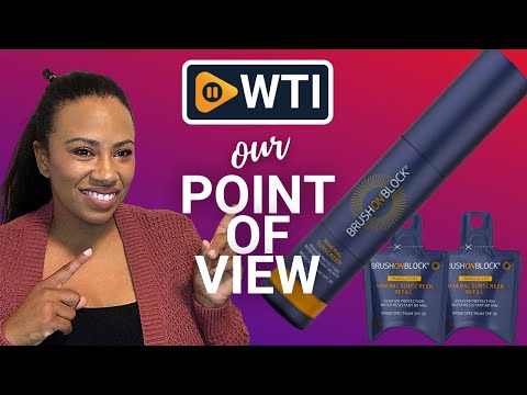 Brush On Block Powdered Sunscreen - WTI product video review