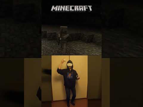 [Minecraft VR] I fight like I dance. Game play 20230823 #shorts