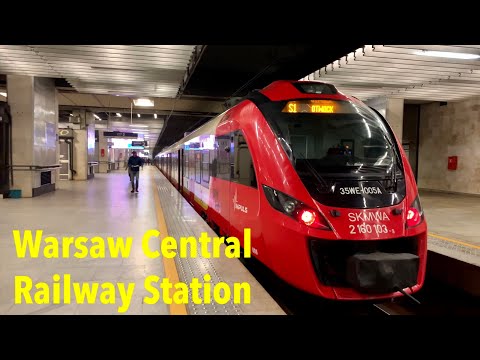 Polônia, Varsóvia, Warszawa Centralna, Um passeio pela estação ferroviária central, khám phá nhà ga trung tâm