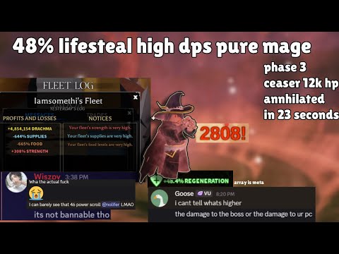 Arcane Odyssey: Stat Check EVERYTHING Insane DAMAGE FULL MAGE build