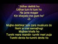 Tumhi mere mandir tumhi meri puja - Khandan - Full Karaoke