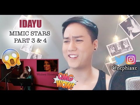 VIRAL IDAYU MIMIC STARS PART 3 & 4 | REACTION