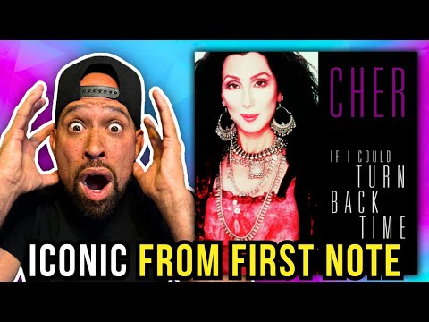 Rapper FIRST time REACTION to Cher - If I Could Turn Back Time! Her outfit is CRAZY lol...